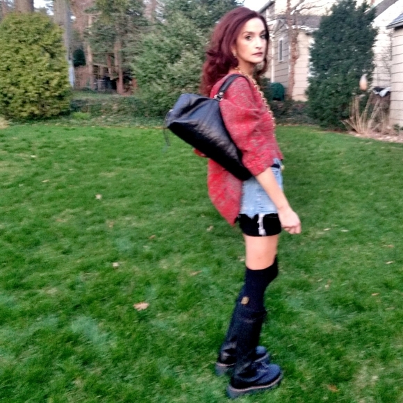 Luxury Balenciaga Oversized Black Leather City Bag/Satchel - Picture 5 of 10